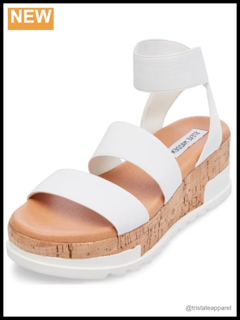 Steve Madden Bandi Platform Sandal Textile Upper Cushioned Footbed Casual